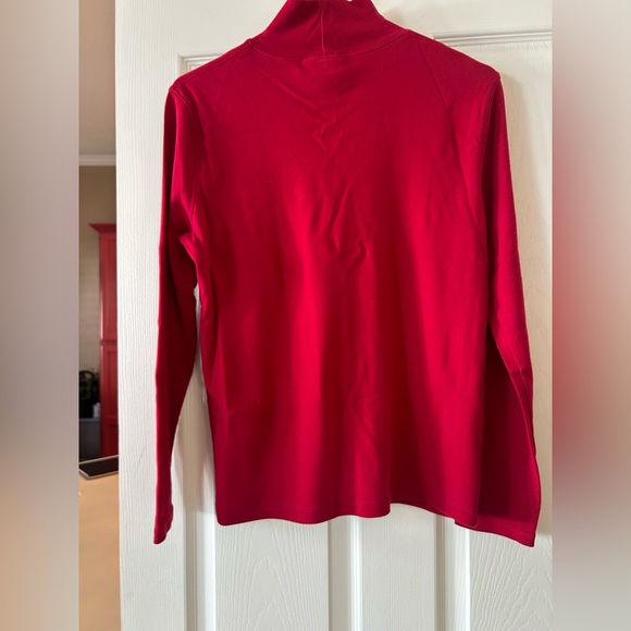 Pendleton Red Turtleneck M Women - Picture 3 of 6